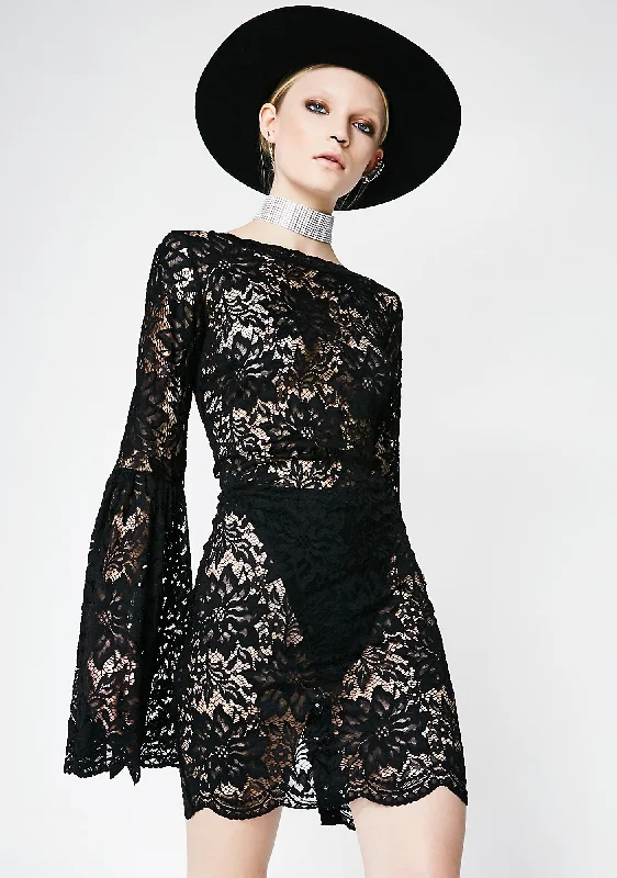 Can We Talk Lace Dress