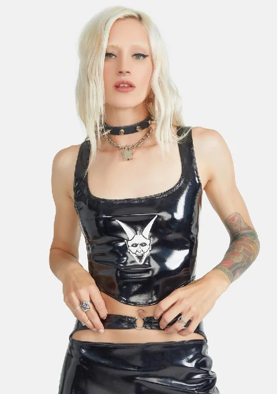 Devil's Bish Corset Top