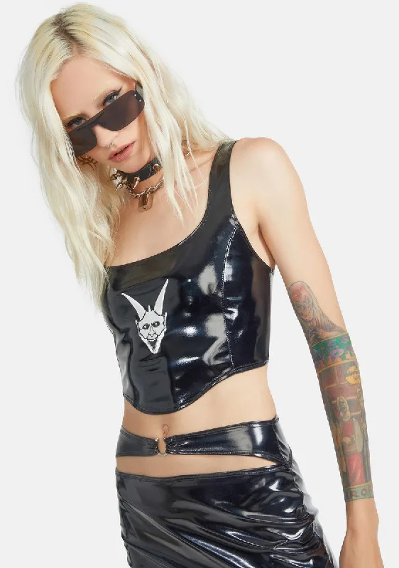 Devil's Bish Corset Top