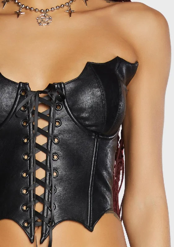 Dwelling By Dark Corset Top