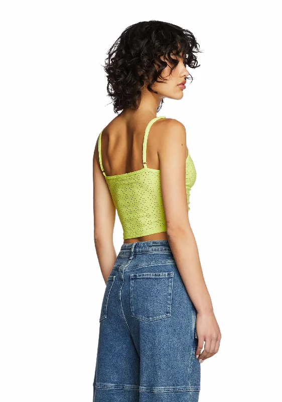 Summertime Soulmate Tank Top - Citron