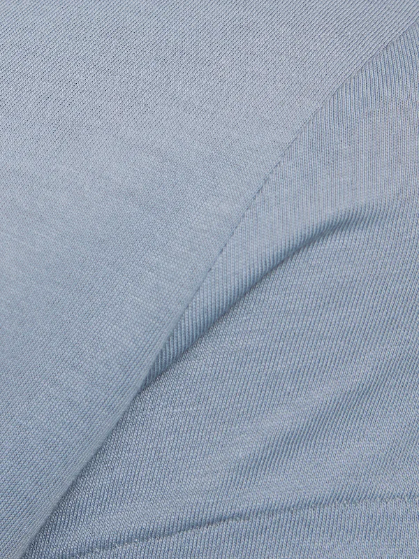 Supima Cotton Scoop Neck Tee | Pale Blue