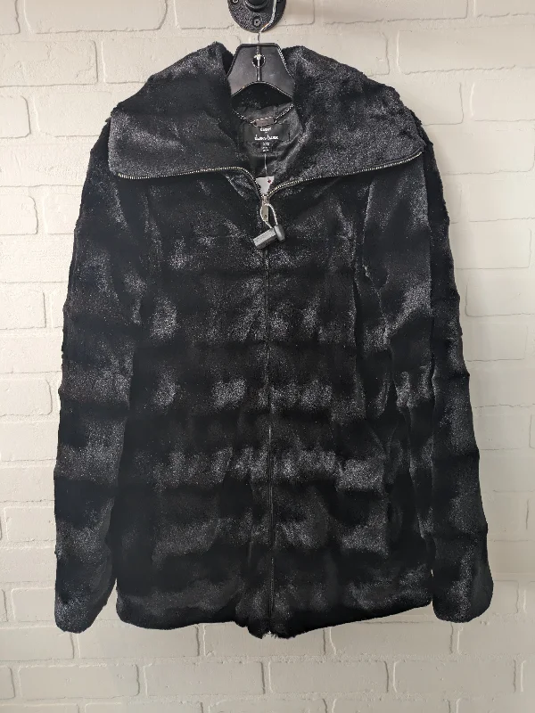 Coat Faux Fur & Sherpa By Dennis Basso Qvc  Size: Xxs