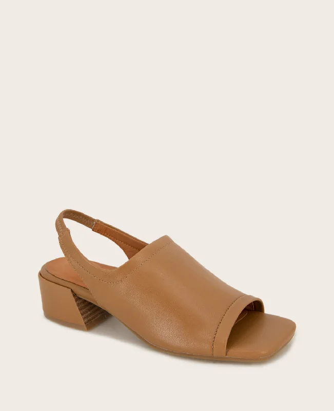 GENTLE SOULS - Penny Block Heel Slingback Sandal