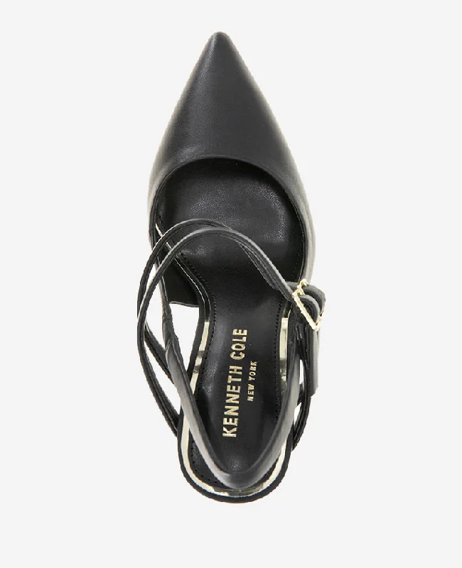 Raquel Leather Slingback Heel