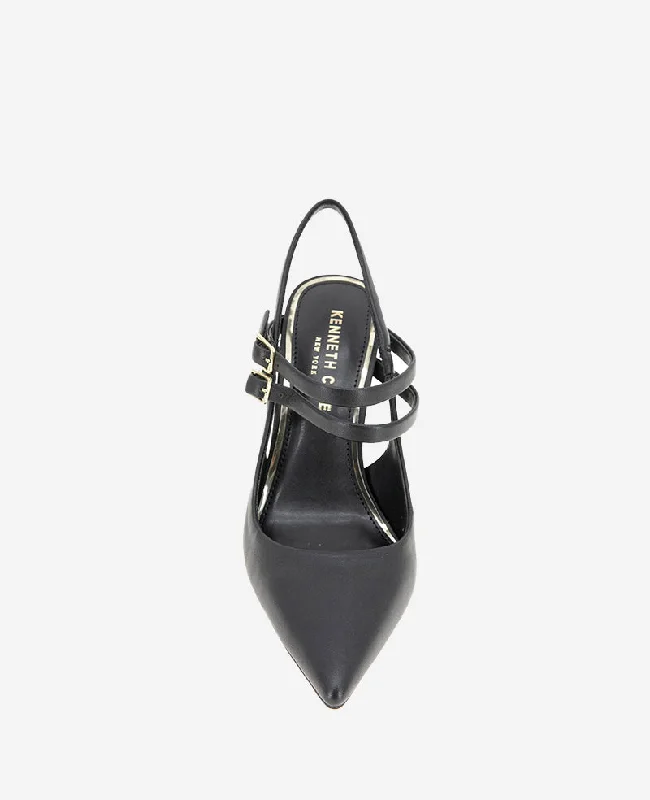 Raquel Leather Slingback Heel