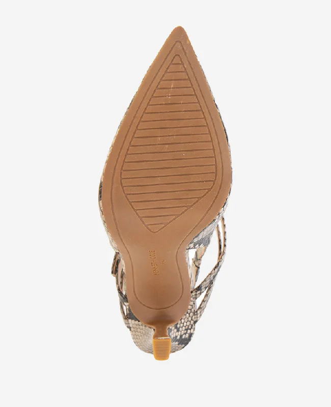 Raquel Leather Slingback Heel