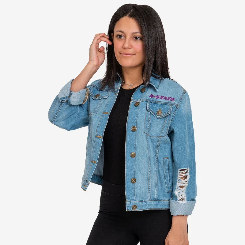 Kansas State Wildcats Womens Denim Days Jacket