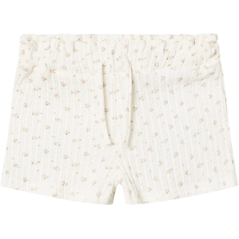 Lil'Atelier Coconut Milk Hulla Loose Shorts