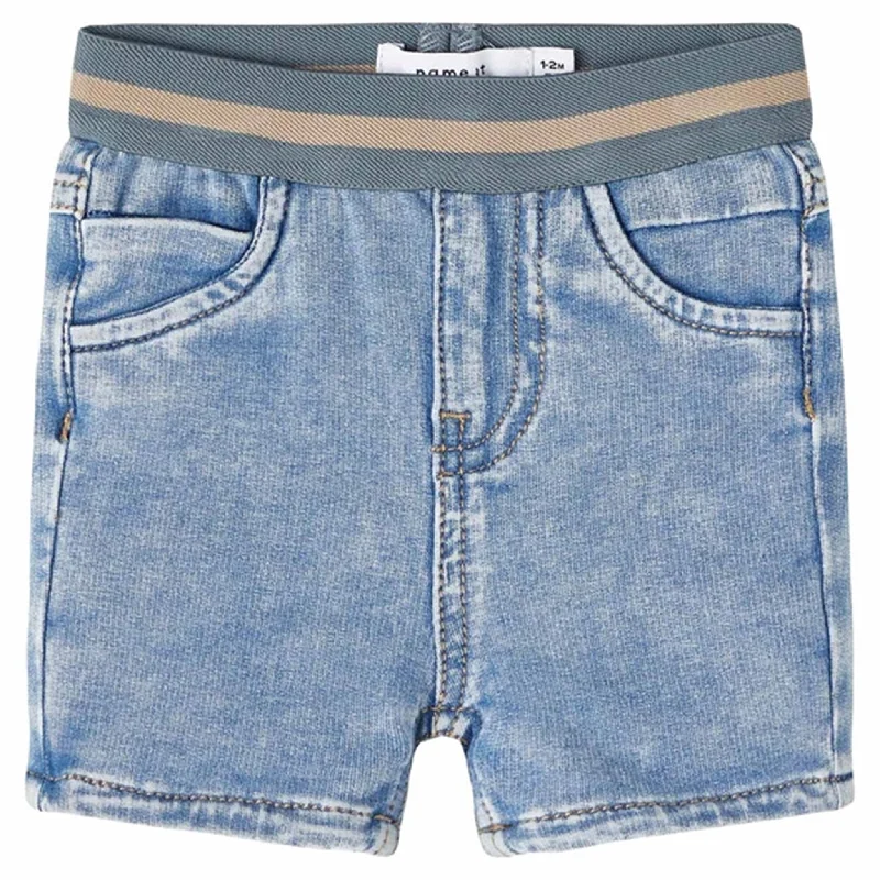 Name it Light Blue Denim Silas Denim Shorts