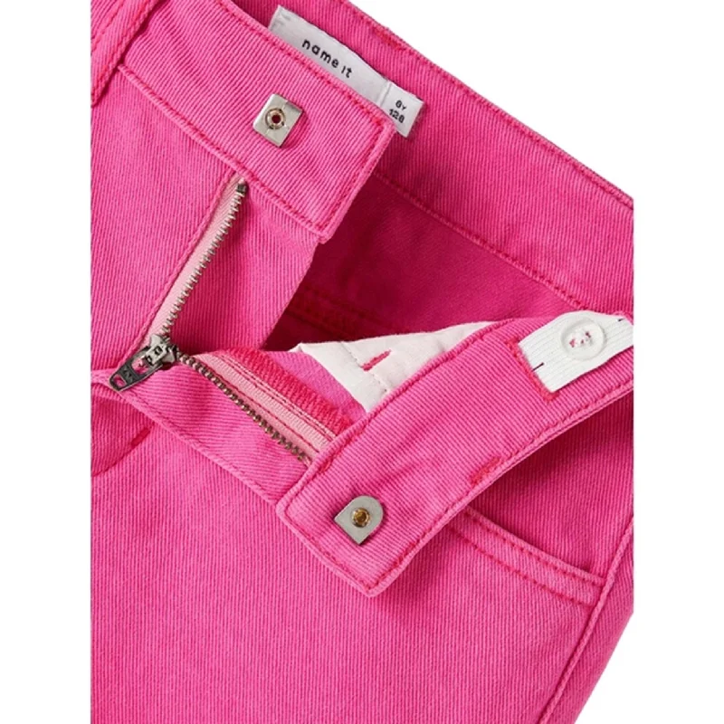 Name it Pink Yarrow Randi Mom Twiizza Shorts