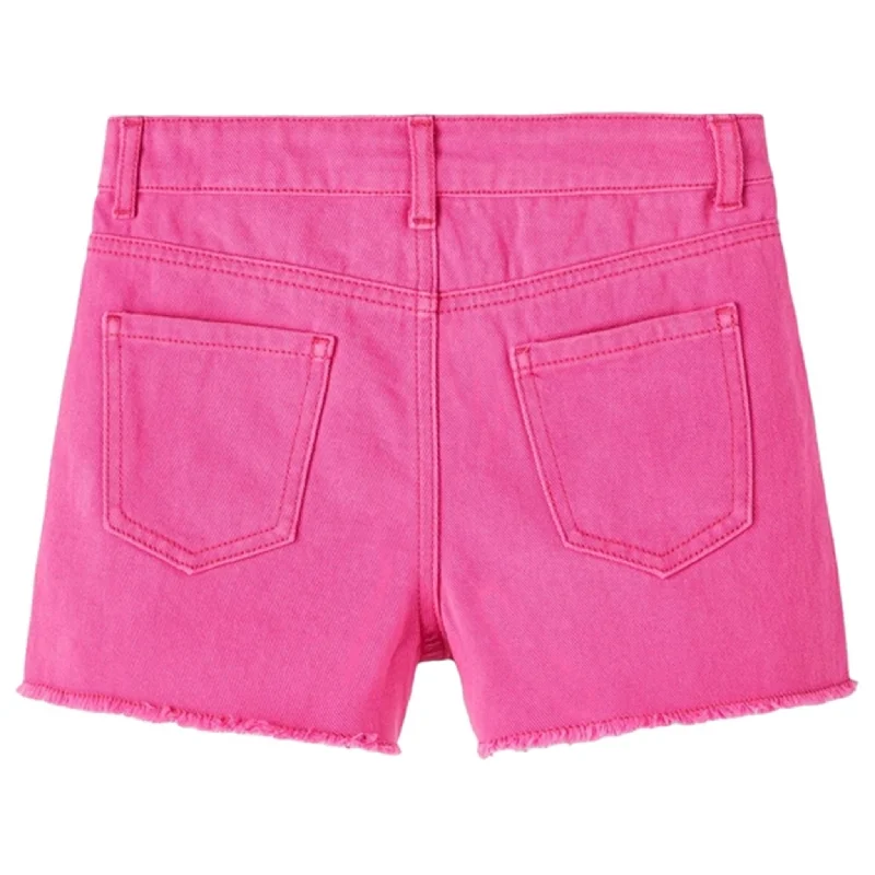 Name it Pink Yarrow Randi Mom Twiizza Shorts