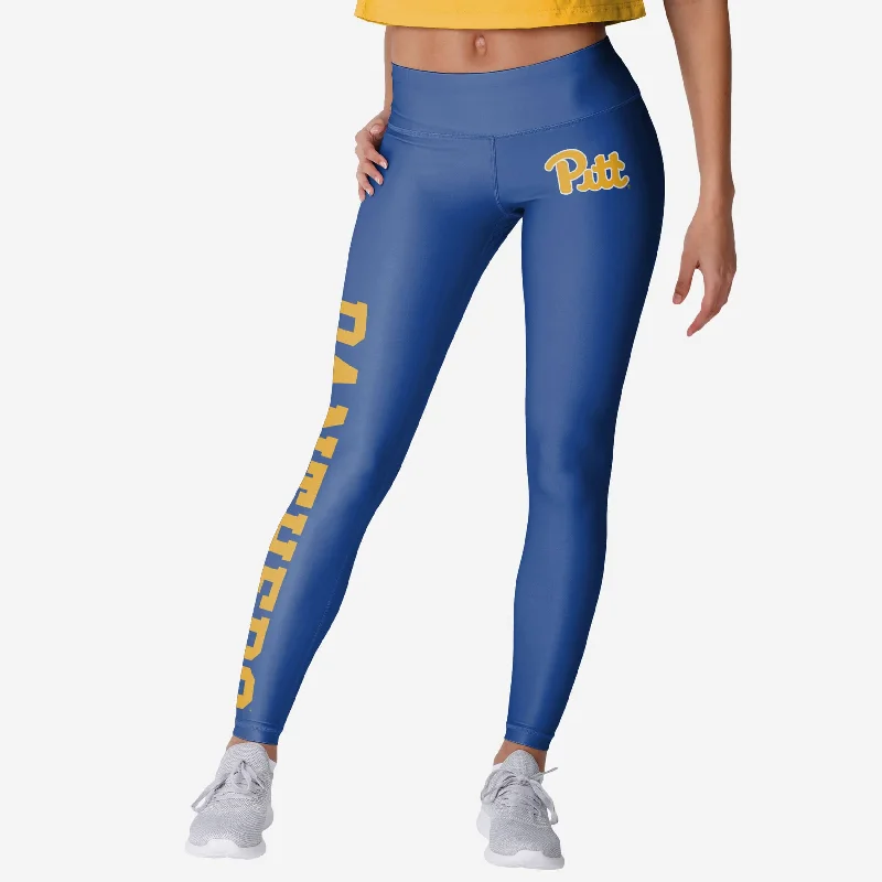 Pittsburgh Panthers Womens Solid Big Wordmark Legging