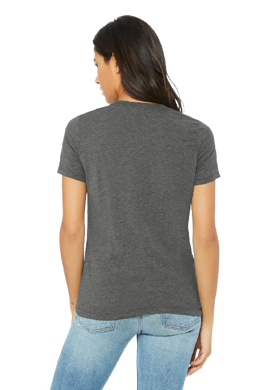 Bella + Canvas Womens Short Sleeve Crewneck T-Shirt - Grey