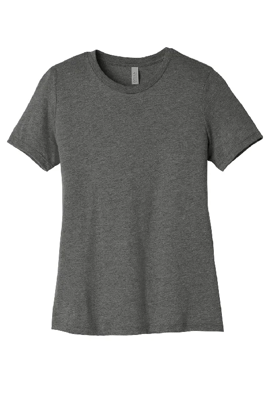 Bella + Canvas Womens Short Sleeve Crewneck T-Shirt - Grey