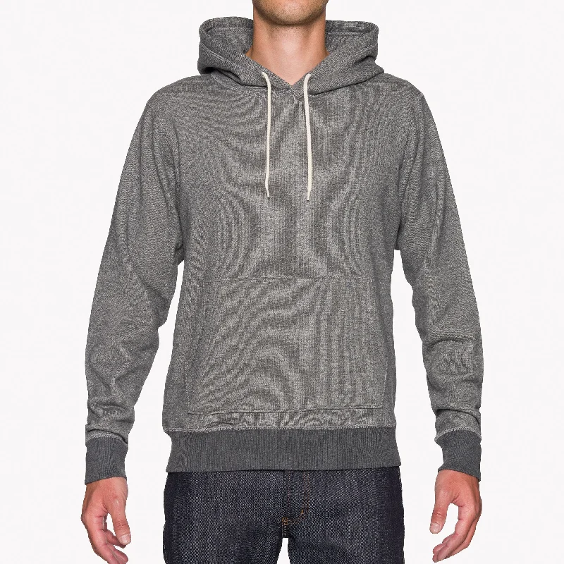 Pullover Hoodie - Heavyweight Terry - Charcoal