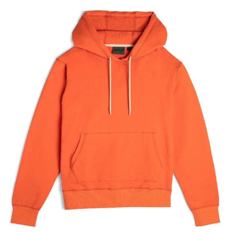 Pullover Hoodie - Orange Terry