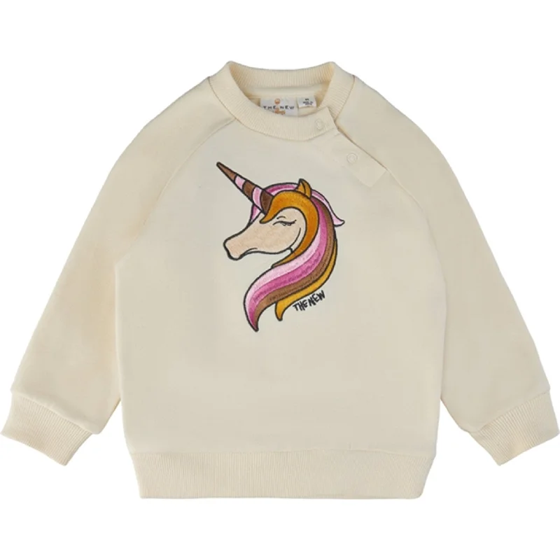 THE NEW Siblings White Swan Hanan Sweatshirt