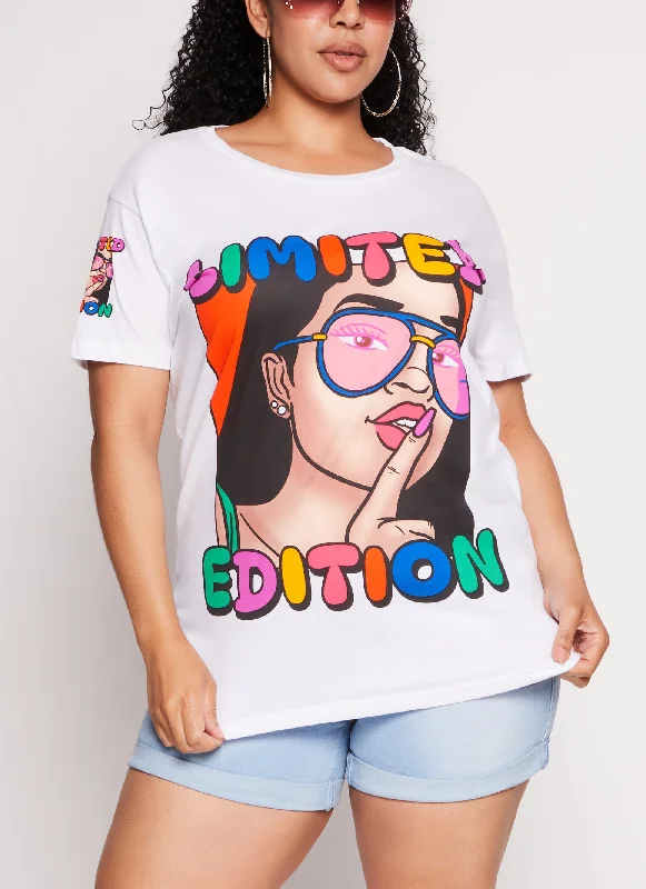 Plus Size Limited Edition Graphic Tee