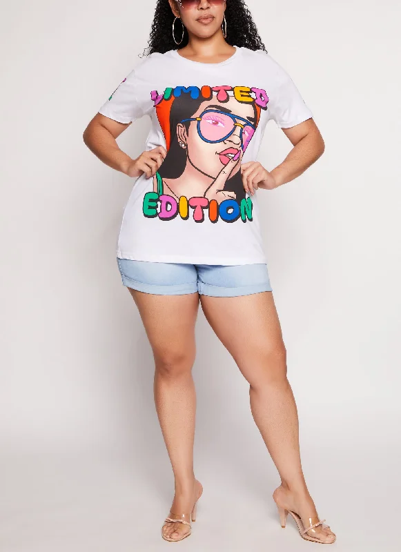 Plus Size Limited Edition Graphic Tee