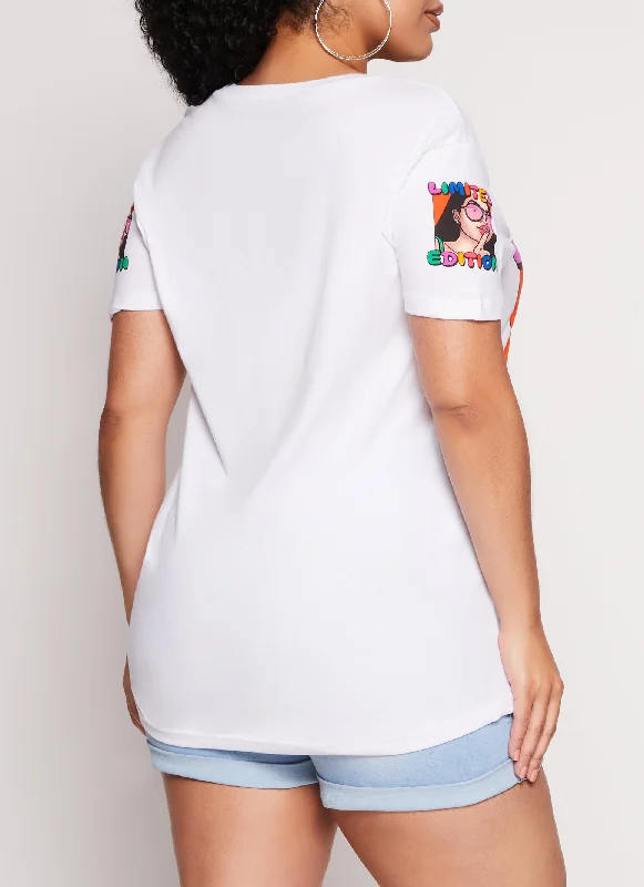 Plus Size Limited Edition Graphic Tee