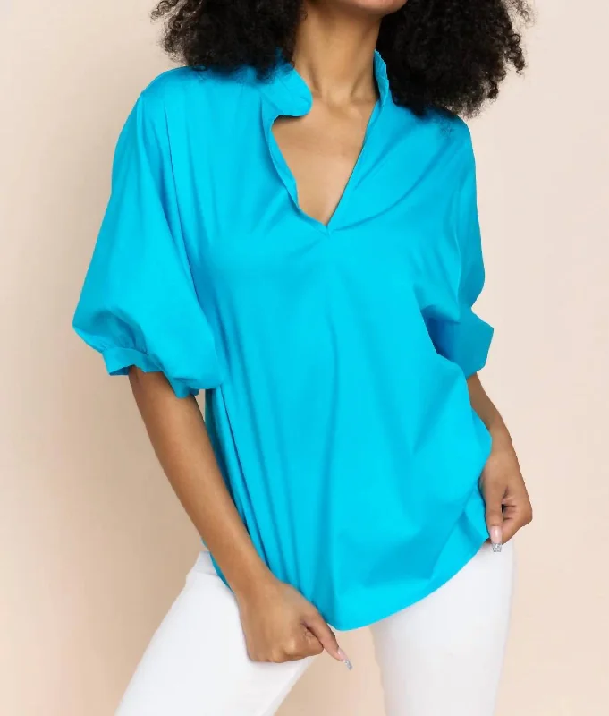 Adele Top In Ocean Breeze