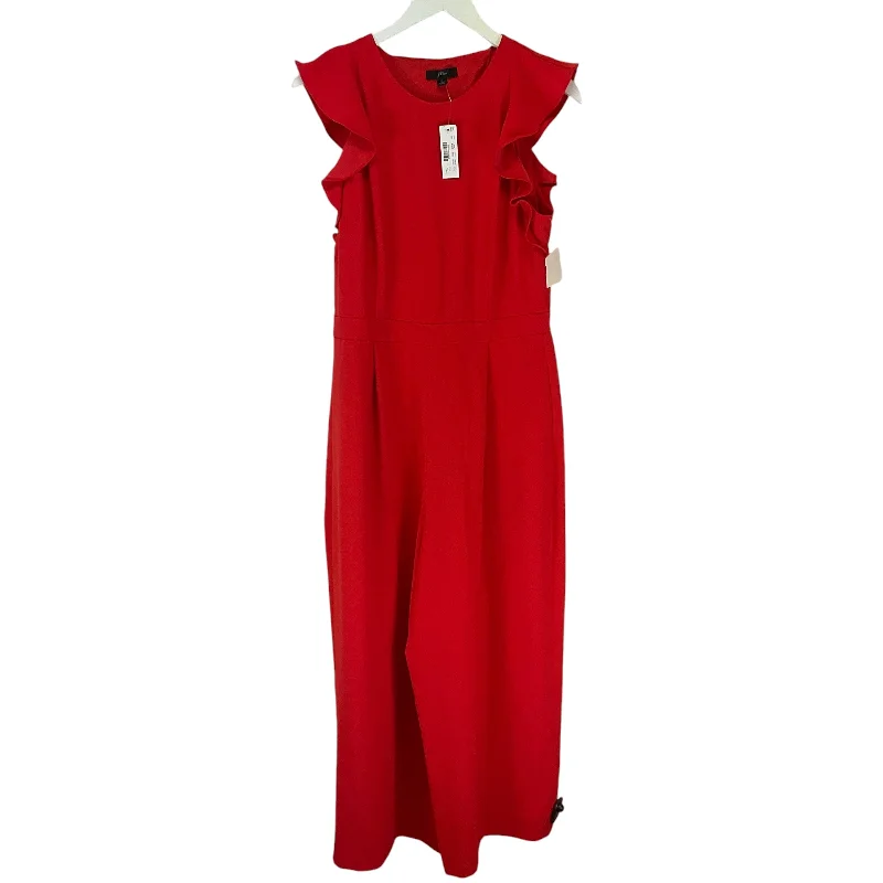 Jumpsuit By J. Crew In Red, Size: M