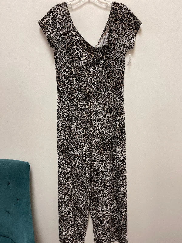 Jumpsuit By No Comment In Animal Print, Size: Xl