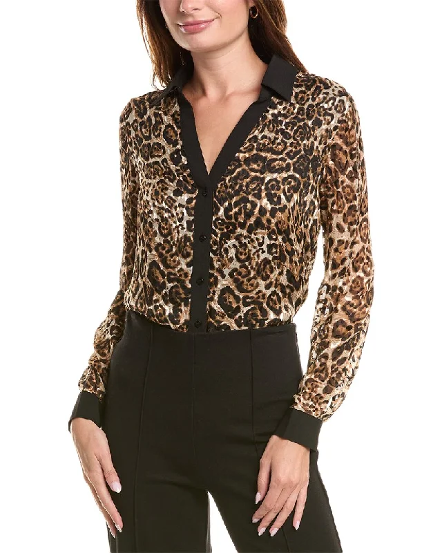 Nanette Nanette Lepore The Nova Silk-Blend Blouse