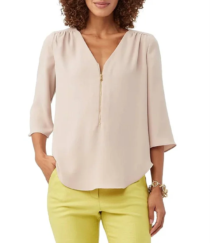 Tamarac Top In Flawless Beige