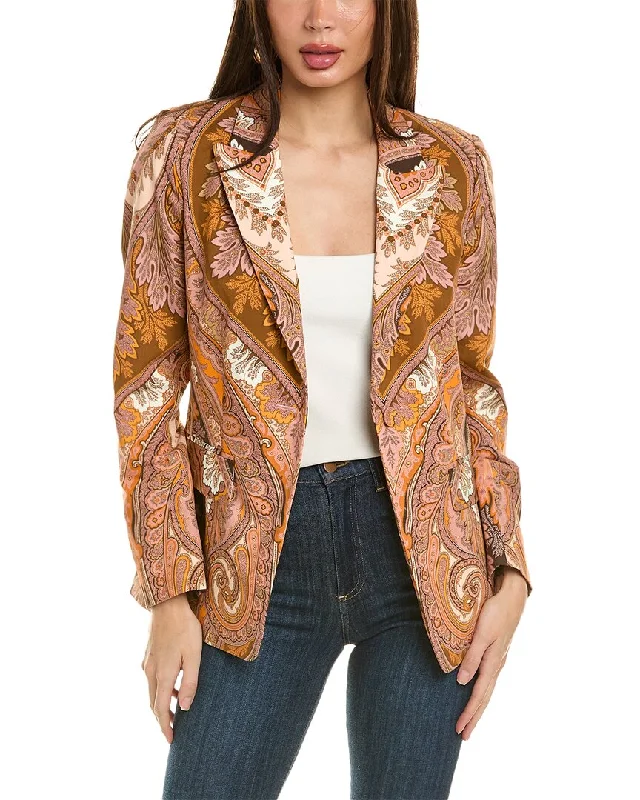 Kobi Halperin Clare Print Poplin Jacket