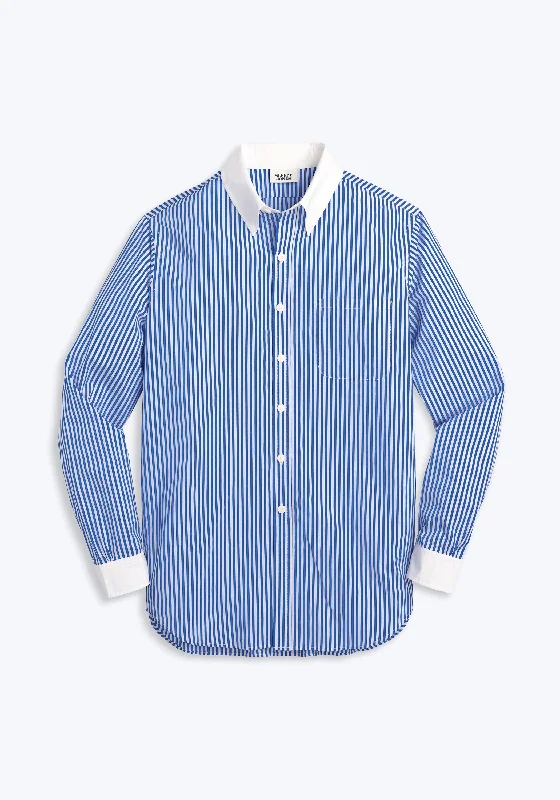 Penn Shirt in Colorblock Bengal Stripe